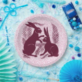 Jugendparadies Rabbits De Morgan und Morris Pappteller (Party)