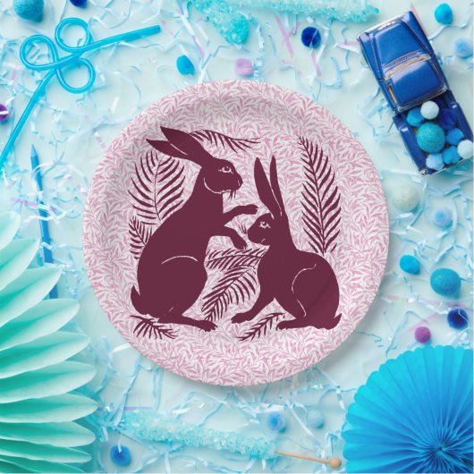 Jugendparadies Rabbits De Morgan und Morris Pappteller (Party)