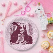 Jugendparadies Rabbits De Morgan und Morris Pappteller (Party)