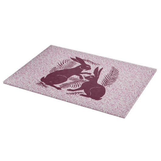 Jugendparadies Rabbits De Morgan und Morris Schneidebrett (Ecke)