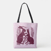 Jugendparadies Rabbits De Morgan und Morris Tasche (Rückseite)