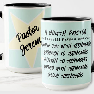Jugendpastor Spezial Weil Teenager Liste Tasse
