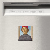 Jugendportrait, 1485 von Filippino Lippi Magnet (In Situ (Geschirrspüler))