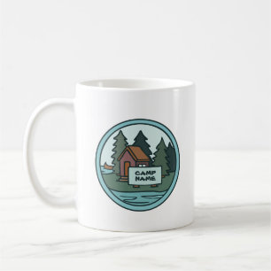 Jugendsommerlager Inselkabine mit Sonderzeichen Kaffeetasse