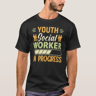 Jugendsozialarbeiter in Ausbildung Sozialarbeiter T-Shirt