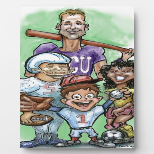 Jugendsport Fotoplatte (Vorderseite)