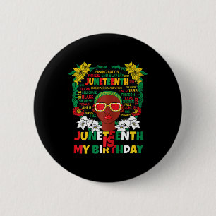 Jugendstag ist mein Geburtstag für Frauen und Mädc Button