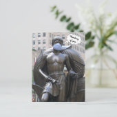 Jugendstatue, Denken an dich - V Postkarte (Stehend Vorderseite)