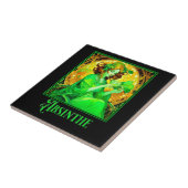 Jugendstil Absinthe Fliese (Seite)