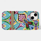 Jugendstil abstrakte Textilkunst Dresser Case-Mate iPhone Hülle (Rückseite (Horizontal))