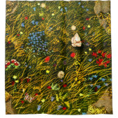 Jugendstil Alp Locarno Duschvorhang (Vorderseite)