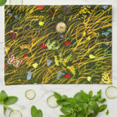 Jugendstil Alp Locarno Geschirrtuch (Gefaltet)