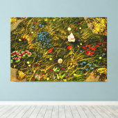 Jugendstil Alp Locarno Leinwanddruck (Insitu (Holzboden))