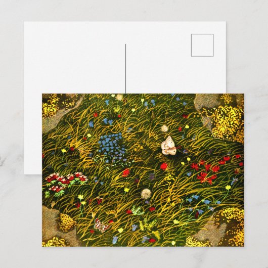 Jugendstil Alp Locarno Postkarte (Vorne/Hinten)