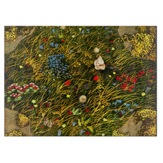 Jugendstil Alp Locarno Schneidebrett (Vorderseite)