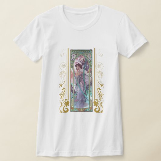 Jugendstil Alphonse Mucha Abend Besichtigung T-Shirt (Ablage )