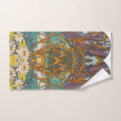 Jugendstil-Alphonse Mucha Blume Badhandtuch Set (Handtuch)