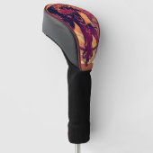 Jugendstil Alphonse Mucha Donna orchini Frau Golf Headcover (angewinkelt)