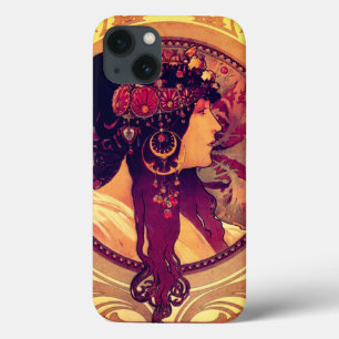 Jugendstil Alphonse Mucha Donna Ristorante La Lanc Case-Mate iPhone Hülle