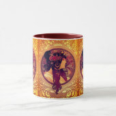 Jugendstil Alphonse Mucha Donna Ristorante La Lanc Tasse (Zentrum)