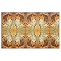 Jugendstil Alphonse Mucha elegante Vintage Frau