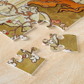 Jugendstil Alphonse Mucha Frühling Puzzle (Seite)