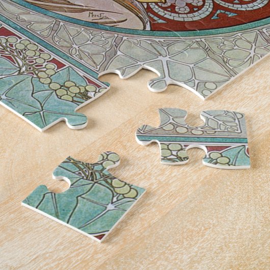 Jugendstil-Alphonse Mucha Puzzle (Seite)