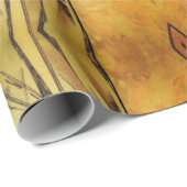 Jugendstil Alphonse Mucha Vintage Jugendstil Geschenkpapier (Rolleneckpunkt)