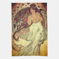Jugendstil Alphonse Mucha Vintage Jugendstil