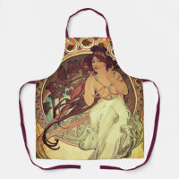 Jugendstil Alphonse Mucha Vintage Jugendstil