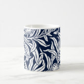 Jugendstil Antikes Botanisches Blumenmuster Kaffeetasse (Mittel)