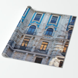 Jugendstil-Architektur in Riga, Lettland Geschenkpapier