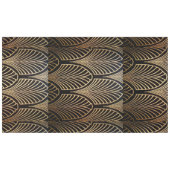 Jugendstil, Art Deko, Fanmuster, Bronze, Gold, bl Tischdecke (Vorderseite (Horizontal))