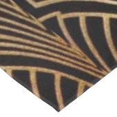 Jugendstil, Art Deko, Fanmuster, Bronze, Gold, bl Tischdecke (Schrägansicht)