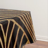 Jugendstil, Art Deko, Fanmuster, Bronze, Gold, bl Tischdecke (Beispiel)