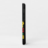 Jugendstil-Art Pan Africa Farben Case-Mate iPhone Hülle (Hinten/Links)