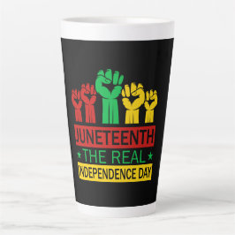 Jugendstil-Art Pan Africa Farben Milchtasse