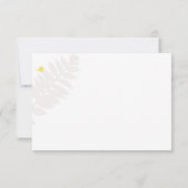 Jugendstil-Bäume Geschenkgutschein (Rückseite)