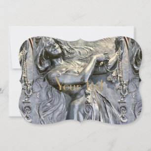 Jugendstil, Belle Epoque, Vintag, elegant, elegant Save The Date