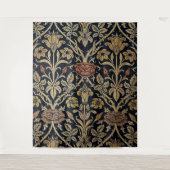 Jugendstil, Belle Epoque, Vintag, schick, Wiege Wandteppich (Vorderseite)