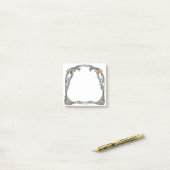 Jugendstil Bezaubernd Post-it Klebezettel (Auf Schreibtisch)