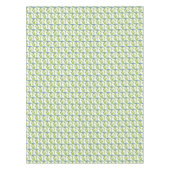 Jugendstil-Blau Ipomoea Tapetenwerfer Tischdecke (Vorderseite)