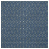 Jugendstil. Blau. Stoff (Muster)