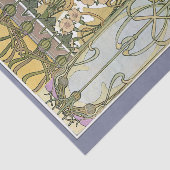 Jugendstil-Blume Alphonse mucha Kunstvoll wandern Seidenpapier (Ausschnitt)