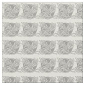 Jugendstil-Blume Blumenminimalismus Stoff (Nahaufnahme)