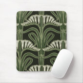 Jugendstil-Blume Design - Mousepad (Mit Mouse)