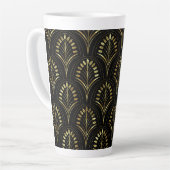 Jugendstil-Blume Milchtasse (Linke Ecke)