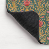Jugendstil-Blume Mousepad (Ecke)