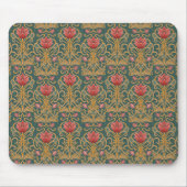 Jugendstil-Blume Mousepad (Vorne)