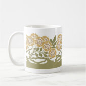 Jugendstil-Blumen - Tasse (Links)
